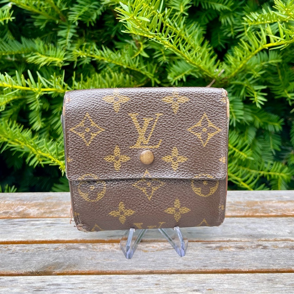 Louis Vuitton Monogram Elise Compact Wallet | Vintage | Unisex